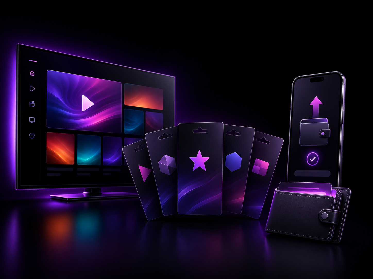 Digital entertainment, gift cards, and prepaid top-up services